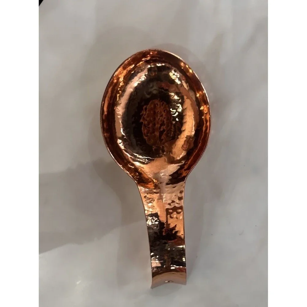 Thirstystone Large Hammered Penny Copper Spoon Rest